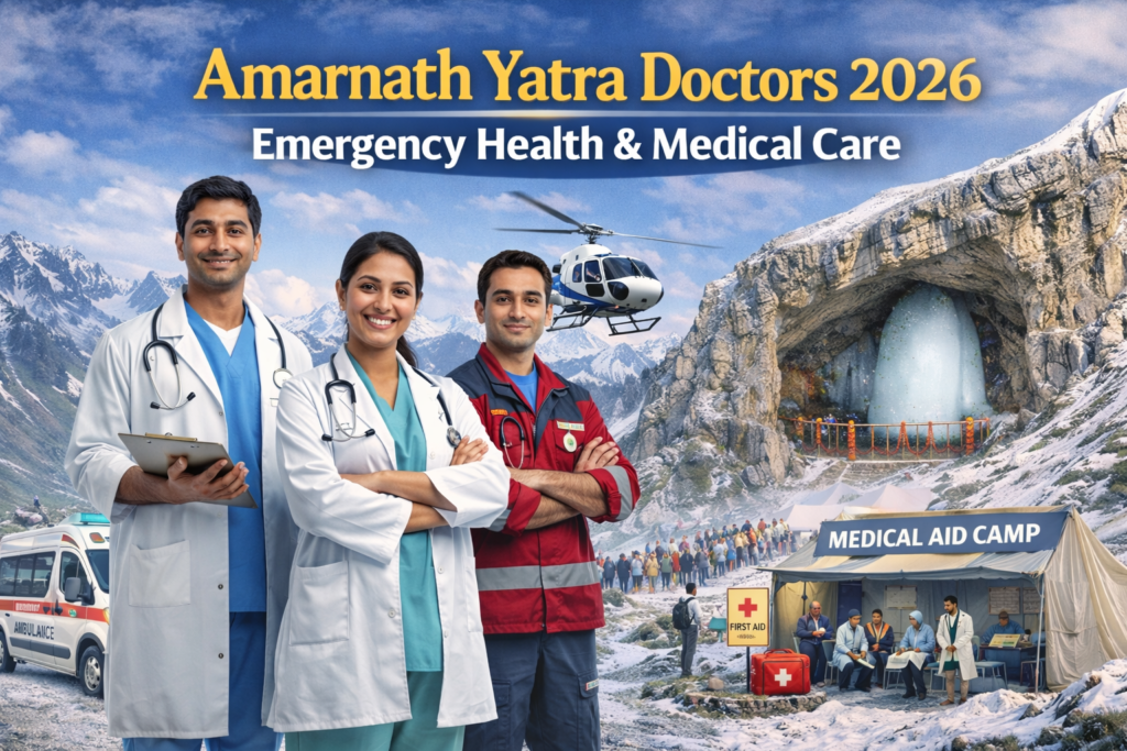 Amarnath Yatra Doctors 2026