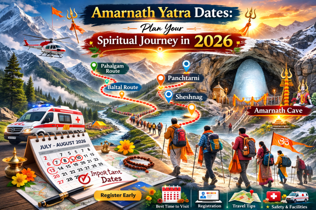 Amarnath Yatra Dates