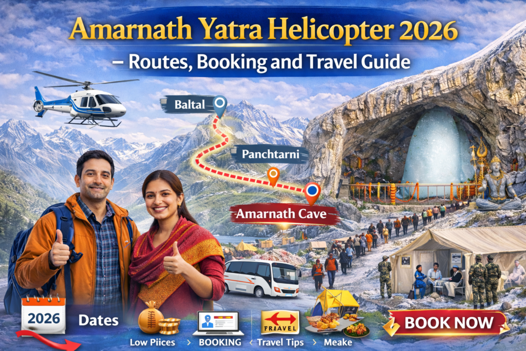 Amarnath Yatra Helicopter 2026